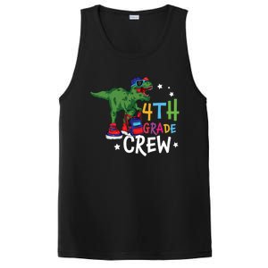 Fourth Grade Crew T Rex Cute 4Th Grade Gift PosiCharge Competitor Tank