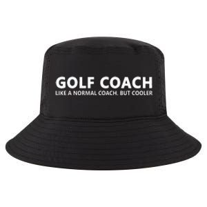 Funny Golf Coach Definition Golf Coach Cool Comfort Performance Bucket Hat