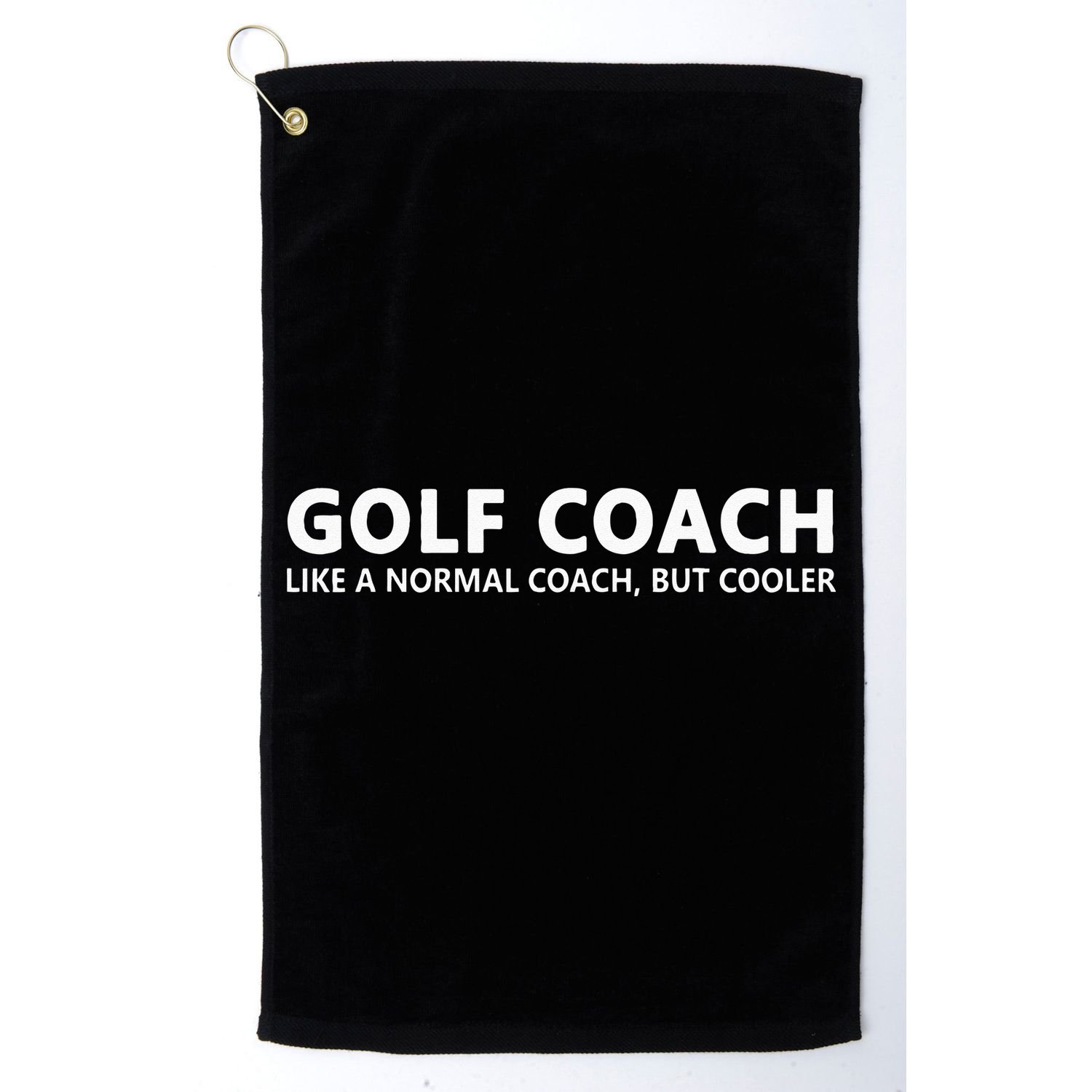 Funny Golf Coach Definition Golf Coach Golf Towel