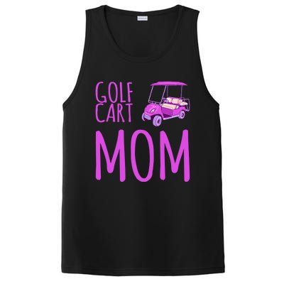 Funny Golf Cart Mom Saying Gift PosiCharge Competitor Tank