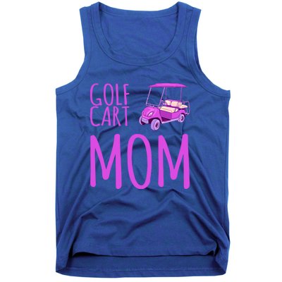 Funny Golf Cart Mom Saying Gift Tank Top