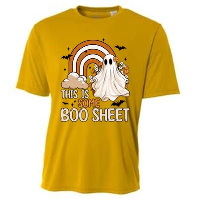 Funny Ghost Costume For Halloween This Is Some Boo Sheet Cooling Performance Crew T-Shirt