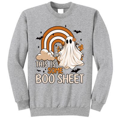 Funny Ghost Costume For Halloween This Is Some Boo Sheet Sweatshirt