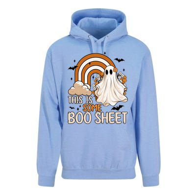 Funny Ghost Costume For Halloween This Is Some Boo Sheet Unisex Surf Hoodie