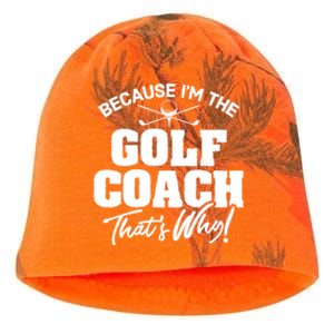 Funny Golf Coach Gift ThatS Why! Gift Kati - Camo Knit Beanie