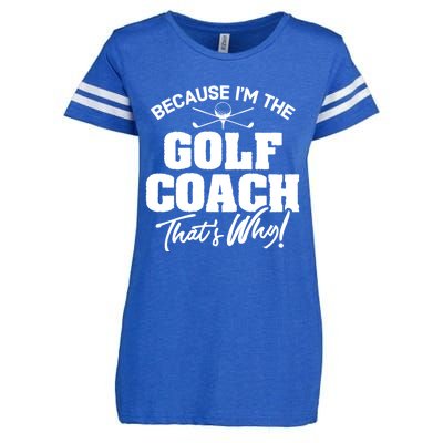 Funny Golf Coach Gift ThatS Why! Gift Enza Ladies Jersey Football T-Shirt