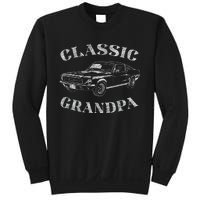 Funny Grandpa Classic Car Graphic Sweatshirt