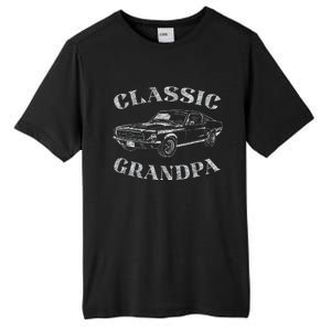 Funny Grandpa Classic Car Graphic Tall Fusion ChromaSoft Performance T-Shirt