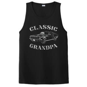 Funny Grandpa Classic Car Graphic PosiCharge Competitor Tank