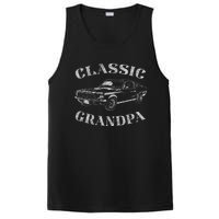 Funny Grandpa Classic Car Graphic PosiCharge Competitor Tank