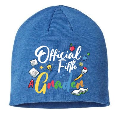 Fifth Grader Cute 5Th Grade Meaningful Gift Sustainable Beanie