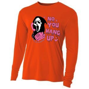 Funny Ghost Calling Halloween Costume No You Hang Up Gift Cooling Performance Long Sleeve Crew