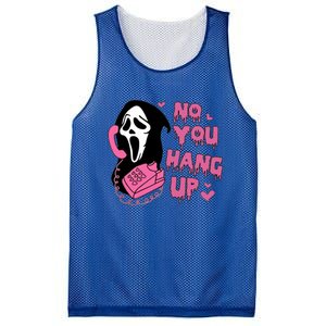 Funny Ghost Calling Halloween Costume No You Hang Up Gift Mesh Reversible Basketball Jersey Tank