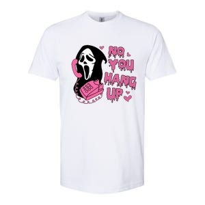 Funny Ghost Calling Halloween Costume No You Hang Up Gift Softstyle CVC T-Shirt