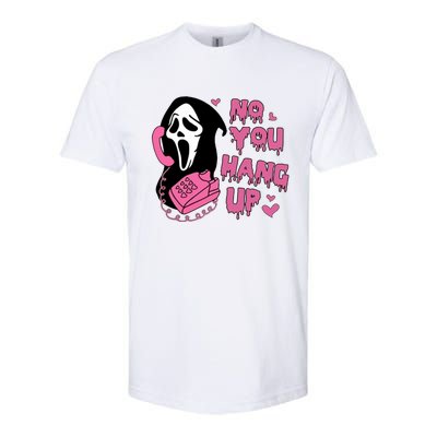 Funny Ghost Calling Halloween Costume No You Hang Up Gift Softstyle CVC T-Shirt