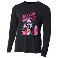 Funny Ghost Calling Halloween No You Hang Up Gift Cooling Performance Long Sleeve Crew