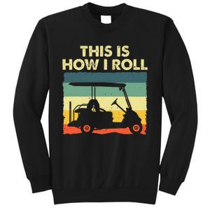 Funny Golf Cart Design For Golfer Golf Lover Sweatshirt