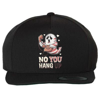 Funny Ghost Calling Halloween Scary Costume No You Hang Up Gift Wool Snapback Cap