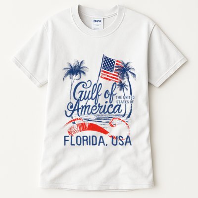 Florida Gulf Coast Of America Funny Donald Trump Usa Patriot Tall T-Shirt