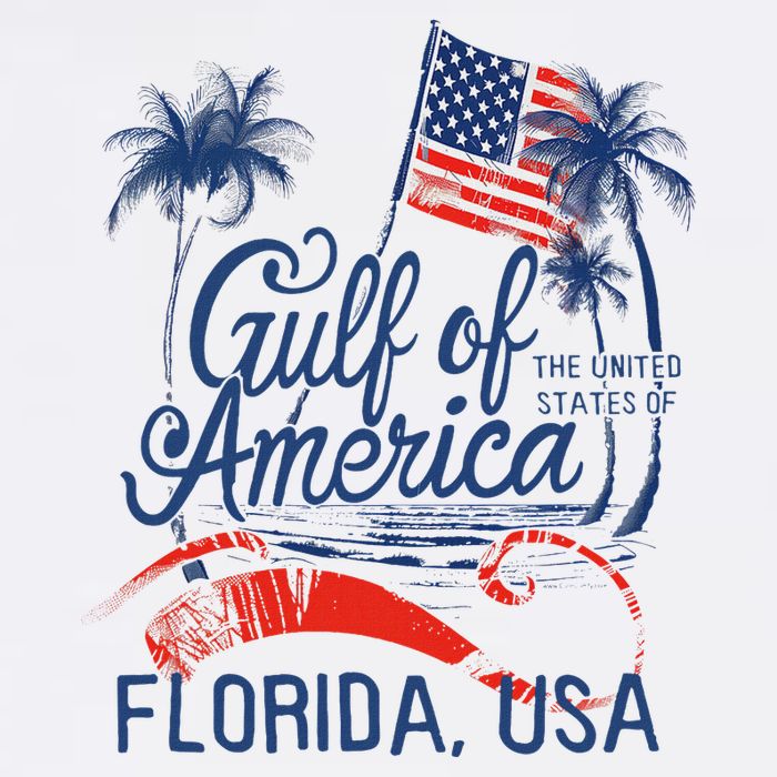 Florida Gulf Coast Of America Funny Donald Trump Usa Patriot Womens Tank Top