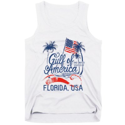 Florida Gulf Coast Of America Funny Donald Trump Usa Patriot Tank Top