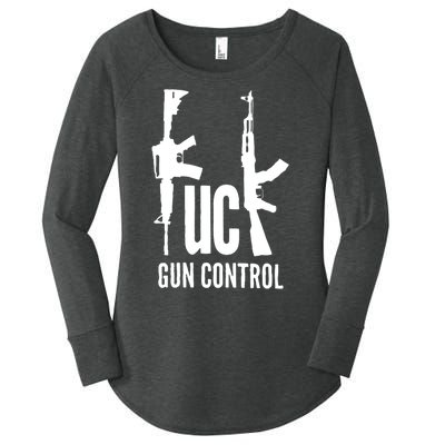 FK Gun Control Women's Perfect Tri Tunic Long Sleeve Shirt