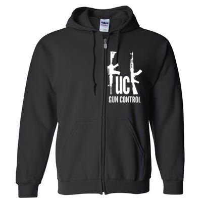 FK Gun Control Full Zip Hoodie