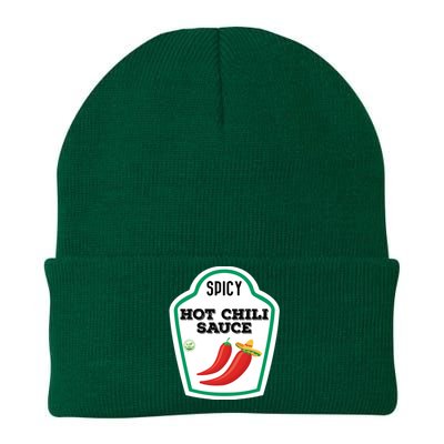 Funny Group Condiments Diy Halloween Costume Hot Chili Sauce Knit Cap Winter Beanie