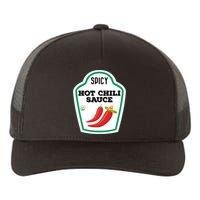 Funny Group Condiments Diy Halloween Costume Hot Chili Sauce Yupoong Adult 5-Panel Trucker Hat