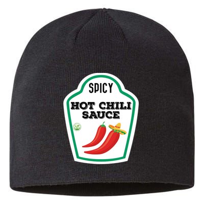 Funny Group Condiments Diy Halloween Costume Hot Chili Sauce Sustainable Beanie