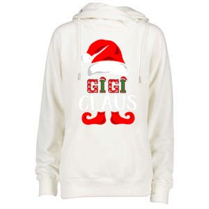 Funny Gigi Claus Gift Christmas Famiy Matching Pajamas Gift Womens Funnel Neck Pullover Hood