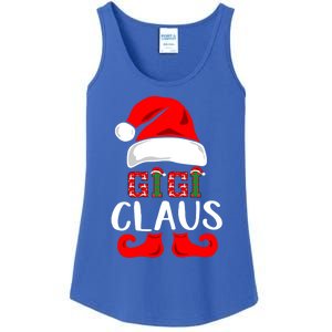 Funny Gigi Claus Gift Christmas Famiy Matching Pajamas Gift Ladies Essential Tank