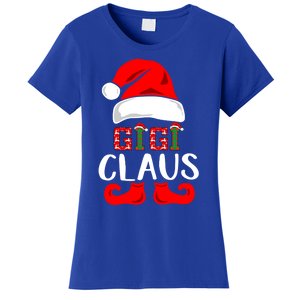 Funny Gigi Claus Gift Christmas Famiy Matching Pajamas Gift Women's T-Shirt