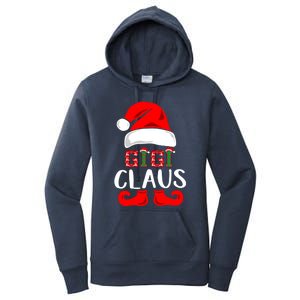 Funny Gigi Claus Gift Christmas Famiy Matching Pajamas Gift Women's Pullover Hoodie