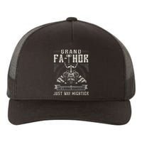 Fathor GrandFathor Celtic Knots Viking Father's Day Grandpa Yupoong Adult 5-Panel Trucker Hat