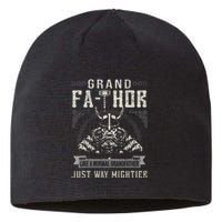 Fathor GrandFathor Celtic Knots Viking Father's Day Grandpa Sustainable Beanie