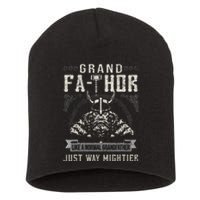 Fathor GrandFathor Celtic Knots Viking Father's Day Grandpa Short Acrylic Beanie