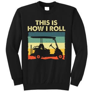 Funny Golf Cart Design For Women Golfer Golf Lover Sweatshirt