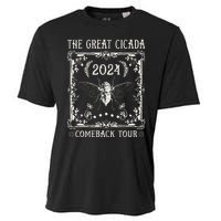 Funny Great Cicada Comeback 2024 Insect Invasion Cooling Performance Crew T-Shirt