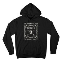 Funny Great Cicada Comeback 2024 Insect Invasion Hoodie