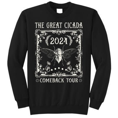 Funny Great Cicada Comeback 2024 Insect Invasion Sweatshirt