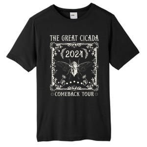 Funny Great Cicada Comeback 2024 Insect Invasion Tall Fusion ChromaSoft Performance T-Shirt