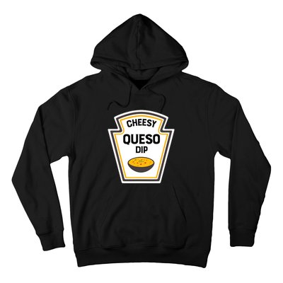 Funny Group Condiments Halloween Costume Cheesy Queso Dip Hoodie