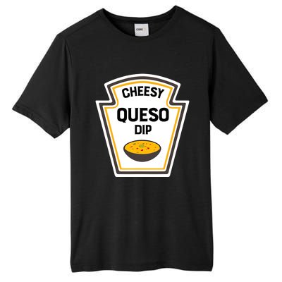 Funny Group Condiments Halloween Costume Cheesy Queso Dip Tall Fusion ChromaSoft Performance T-Shirt