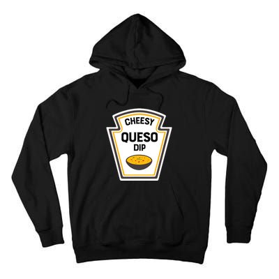 Funny Group Condiments Halloween Costume Cheesy Queso Dip Tall Hoodie