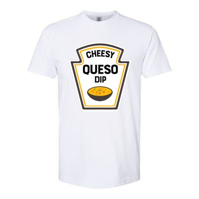 Funny Group Condiments Halloween Costume Cheesy Queso Dip Softstyle® CVC T-Shirt