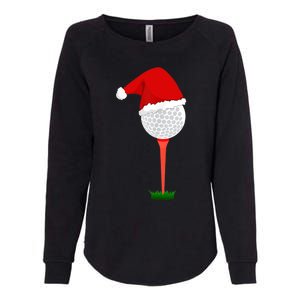 Funny Golfing Christmas Tee Holiday Golf Ball TShirt Womens California Wash Sweatshirt