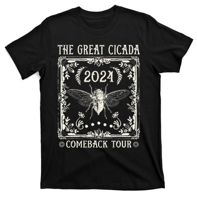 Funny Great Cicada Comeback 2024 Insect Invasion T-Shirt