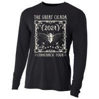 Funny Great Cicada Comeback 2024 Insect Invasion Cooling Performance Long Sleeve Crew