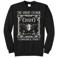 Funny Great Cicada Comeback 2024 Insect Invasion Tall Sweatshirt